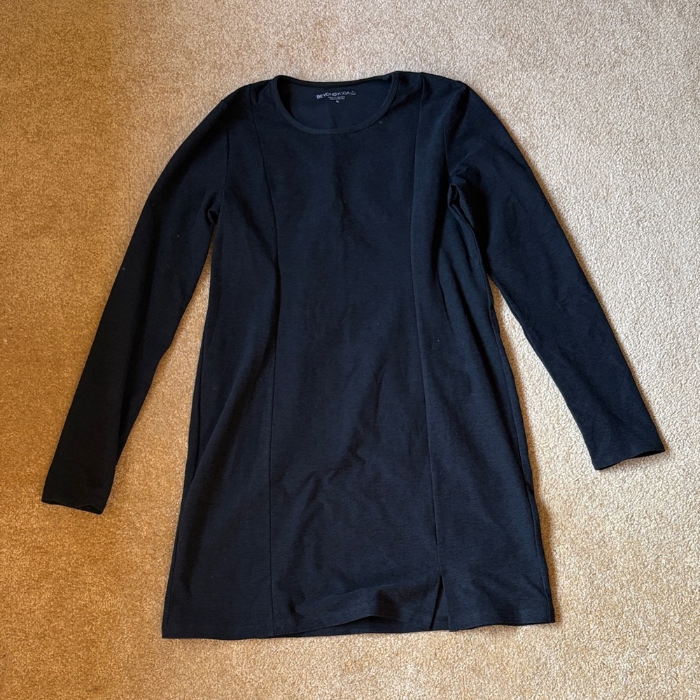 Beyond Yoga Dark Gray XL DRESS long sleeve